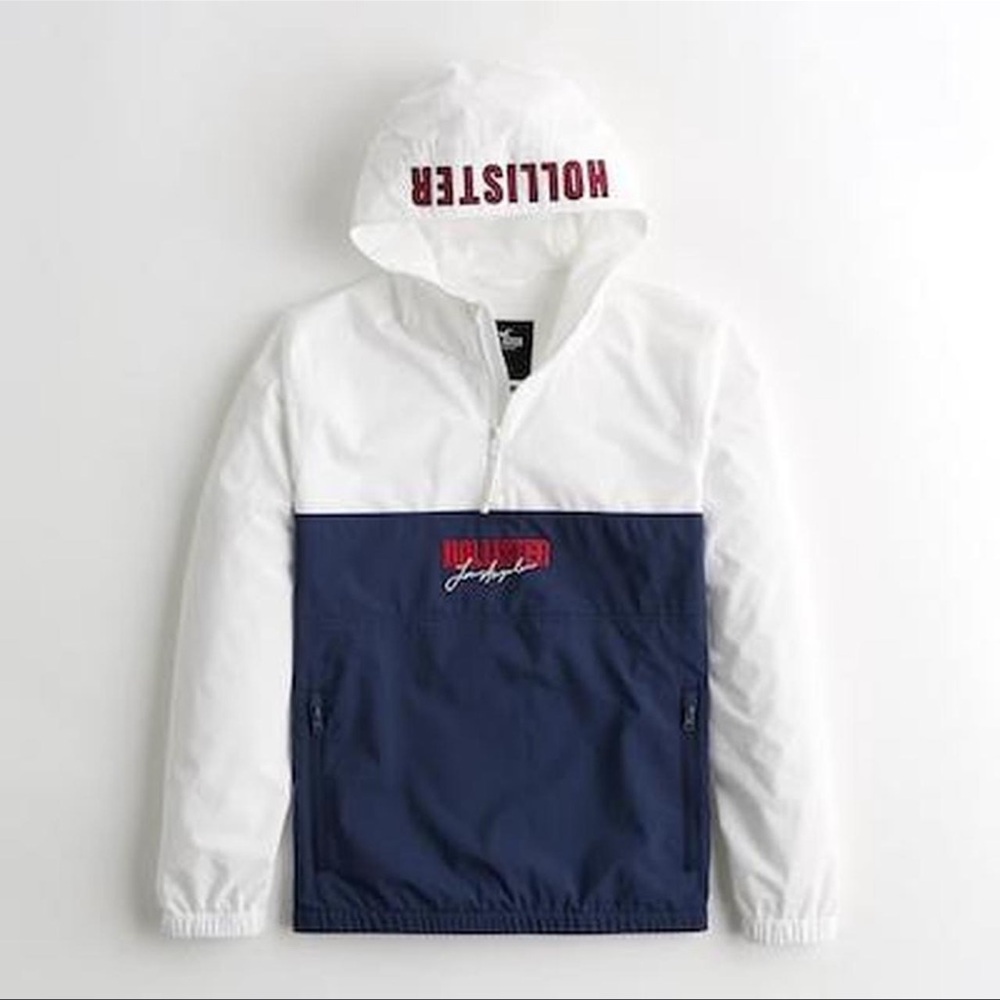Hollister hooded windbreaker